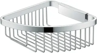 Colombo Angolari Полка для ванны 19х16x8см, угловая, цвет: хром