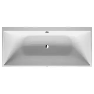 Duravit Vitrium Ванна встраиваемая 180x80см, Sx, с ножками, с2 наклонами для спины, прямоугольная, цвет: белый