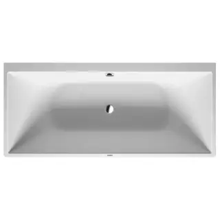 Duravit Vitrium Ванна пристенная 180x80см, с ножками, с2 наклонами для спины, прямоугольная, цвет: белый