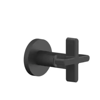 Gessi Inciso Смеситель для душа, встраиваемый, термостатический, резьба 3/4&quot;, внешняя часть, цвет: Black XL