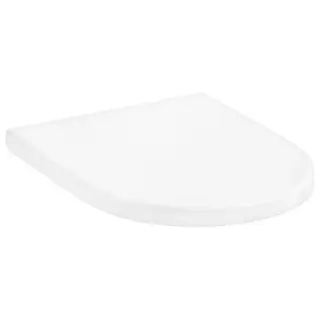 Hansgrohe GladeLake S Сиденье для унитаза, с микролифтом, с верхним креплением, цвет: белый