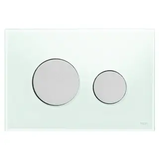 TECEloop Панель смыва, стекло, цвет: зеленое/белая