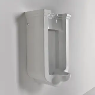 Kerasan Waldorf Писсуар подвесной с сифоном и компектом крепежей, цвет: белый