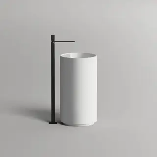 Salini ARMONIA TOP 01 Раковина напол 450х450х850/900мм, без отв.под смеситель, донный клапан 