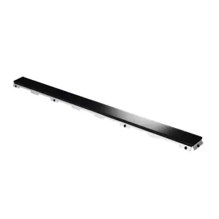 TECE drainline, cтеклянная панель: 800 мм, стекло чёрное