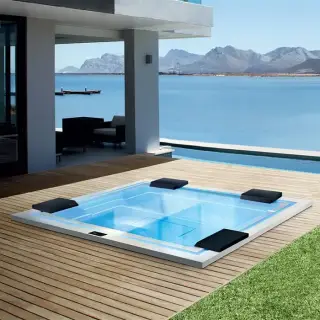 Gruppo Treesse Zen Минибассейн 280x235xh85см., комплектация PRO, цвет: белый