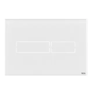 TECElux mini Электронная панель смыва, стекло, белая