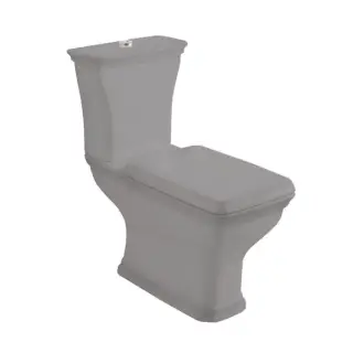 Artceram Civitas Унитаз моноблок 36x54 см, слив универсальный, цвет: серый