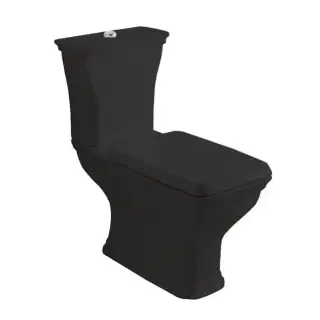 Artceram Civitas Унитаз моноблок 36x54 см, слив универсальный, цвет: черный