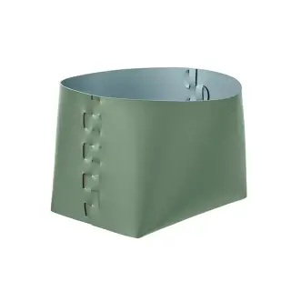 ADJ Корзина Helena, 35x30xH26 см., цвет: эвкалипт/небесный