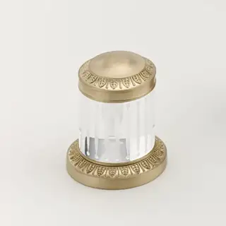 THG Malmaison crystal Вентиль смесителя для раковины, цвет: Soft matt gold