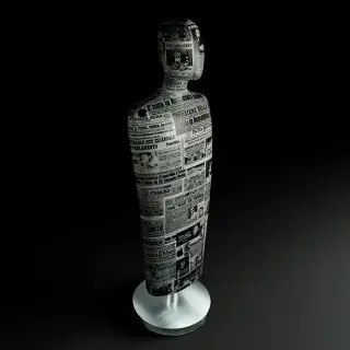 Kerasan Artwork Cтатуэтка декоративная Adam, напольная, цвет: storia