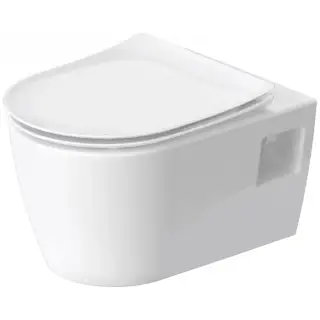 Duravit Soleil by Starck Унитаз 37х54см., подвесной, безободковый, с открытым креплением, Wei&szlig; Hochglanz, HyG, цвет: белый