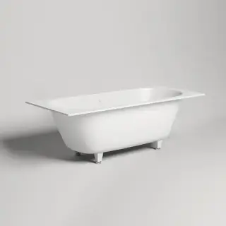 Salini Ornella Axis 170 Встраиваемая ванна 170х75х60см., прямоугольная, материал: S-Sense, цвет: белый матовый