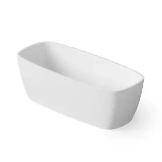 Dea Design Soul Ванна 170х72х56см., отдельностоящая, Solid Surface, цвет: White №18