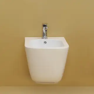 Kerasan Tribeca Биде подвесное 54х35см, c 1 отв под смеситель, c креплением WB9N, цвет: белый матовый