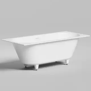 Salini Ornella KIT Встраиваемая ванна 170х75х60см., прямоугольная, материал: S-Sense, цвет: белый глянцевый