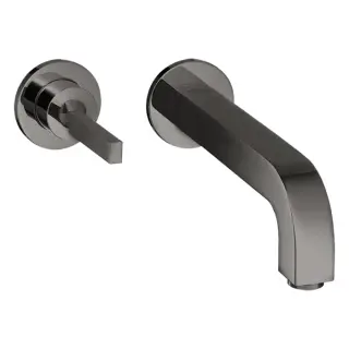 Axor Citterio Смеситель для раковины 220, встраиваемый, излив: 22см., цвет: полированный черный хром