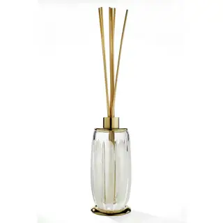 3SC Montblanc Ароматический диффузор, настольный, цвет: прозрачный хрусталь/золото 24к. Lucido