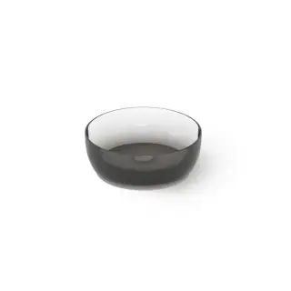 Dea Design Washbasins Раковина 40х40х14см., накладная, без отв., Glasstech, прозрачная смола, цвет: Smoky Black R4