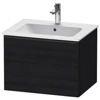 Duravit D-Neo Тумбочка подвесная 101х46.2x62.5см., раковина, 1 ящик цвет: Black Oak
