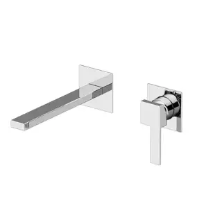 Gattoni Soffio Смеситель для раковины, излив: 24см., встраиваемый, цвет  хром