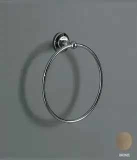 SIMAS Accessori Полотенцедержатель-кольцо 22см., подвесной, цвет: бронза