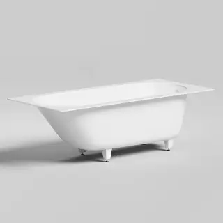 Salini Ornella Axis 190 Встраиваемая ванна 190х90х60см, прямоугольная, материал: S-Sense, цвет: белый матовый