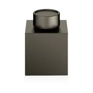 Decor Walther DW 3655 Бокс универсальный 8.5x8.5x12.5см, с крышкой, настольный, цвет: темная бронза