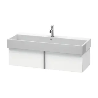 Duravit VA Тумба подвесная, 118.4x43.1х29.8см., с раковиной и 1 выдв. ящиком, цвет: белый матовый