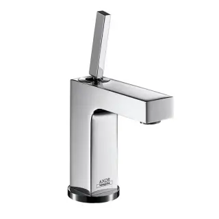 Axor Citterio Смеситель для раковины 110, на 1 отв., излив: 104мм, без донного клапана, цвет: хром