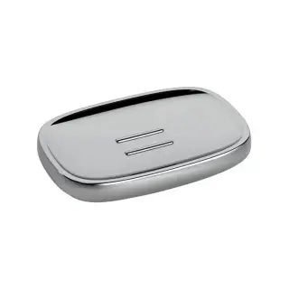 Colombo Trenta Мыльница настольная, цвет: хром