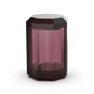 Decor Walther KR BMD Kristall Коробка универсальная, с крышкой, цвет: Rich Burgundy