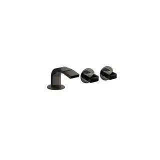 Fantini Venezia In Смеситель для биде, 1 отв., излив: 132 мм, цвет: Matt Gun Metal PVD