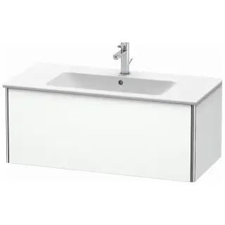 Duravit XSquare Тумба подвесная, 101х47.8х40см, с раковиной, с 1 выдв ящик, цвет: белый матовый