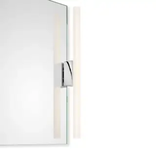 Decor Walther Omega 1 Светильник на зеркало 5x4.5x9(30-60)см, 1x S14D 30-60cm 1 Socket, цвет: хром