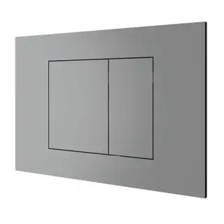 Almar Клавиша двойного смыва для бачков Geberit/TECE, цвет: Mirror Stainless Steel