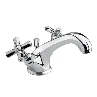 Nicolazzi Teide Four Смеситель для раковины с донным клапаном, цвет: хром