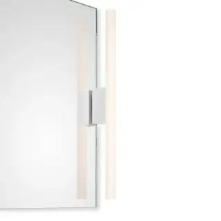 Decor Walther Omega 1 Светильник на зеркало 5x4.5x9(30-60)см, 1x S14D 30-60cm 1 Socket, цвет: белый матовый