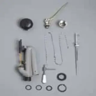 SIMAS Arcade Механизм слива со штоком, ручкой и цепочкой, цвет: хром