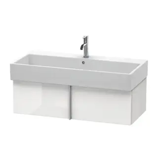 Duravit VA Тумба подвесная, 98.4x43.1х29.8см., с раковиной, 1 выдв.ящик, цвет: белый глянцевый