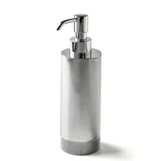 3SC Ribbon Дозатор для жидкого мыла, настольный, цвет: хром