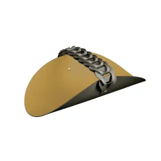 ADJ Открытая корзина для СПА Riviera, 48x28 см., цвет: оливковый/горчичный