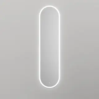 Salini Armonia Зеркало для ванны 45х178.5х2.5см., фоновая и фронтальная подсветка 3в1, сенсорный выключатель, крепления, без подогрева