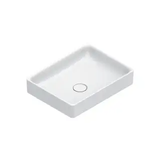 Catalano Green Раковина накладная 50х38см, цвет: белый глянцевый