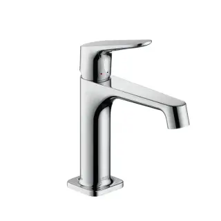 Axor Citterio M Смеситель для раковины 100, на 1 отв., излив: 128мм, без донного клапана, цвет: хром