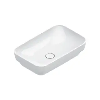 Catalano Green Раковина без перелива 60х38см., встраиваемая, цвет: белый глянцевый