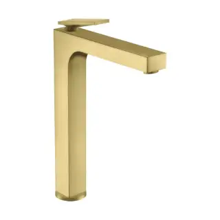 Axor Citterio Смеситель для раковины 280, хр, на 1 отв., с донным клапаном, высокий, цвет: шлифованная медь