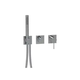 Almar Modular Смеситель для ванны, настенный, с ручным душем и шлангом, цвет: хром