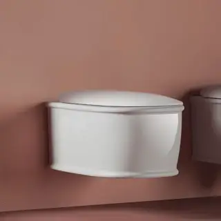 Artceram Atelier Унитаз подвесной, 52х37см, безободковый, с крепежом, цвет: белый